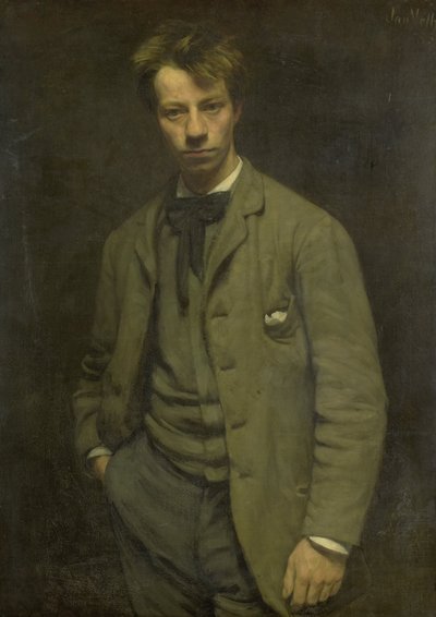Portret van Albert Verwey door Jan Pieter Veth
